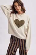 Heart Graphic Sweater