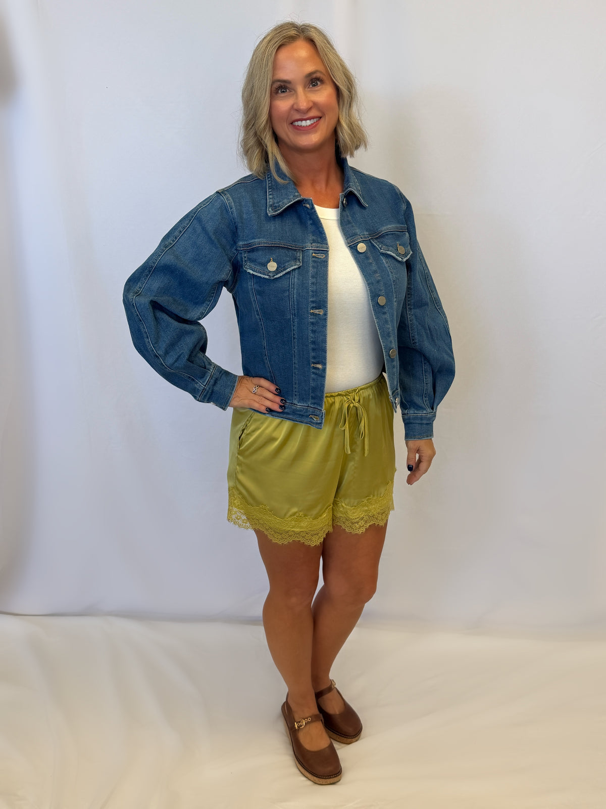 Chartreuse Shorts