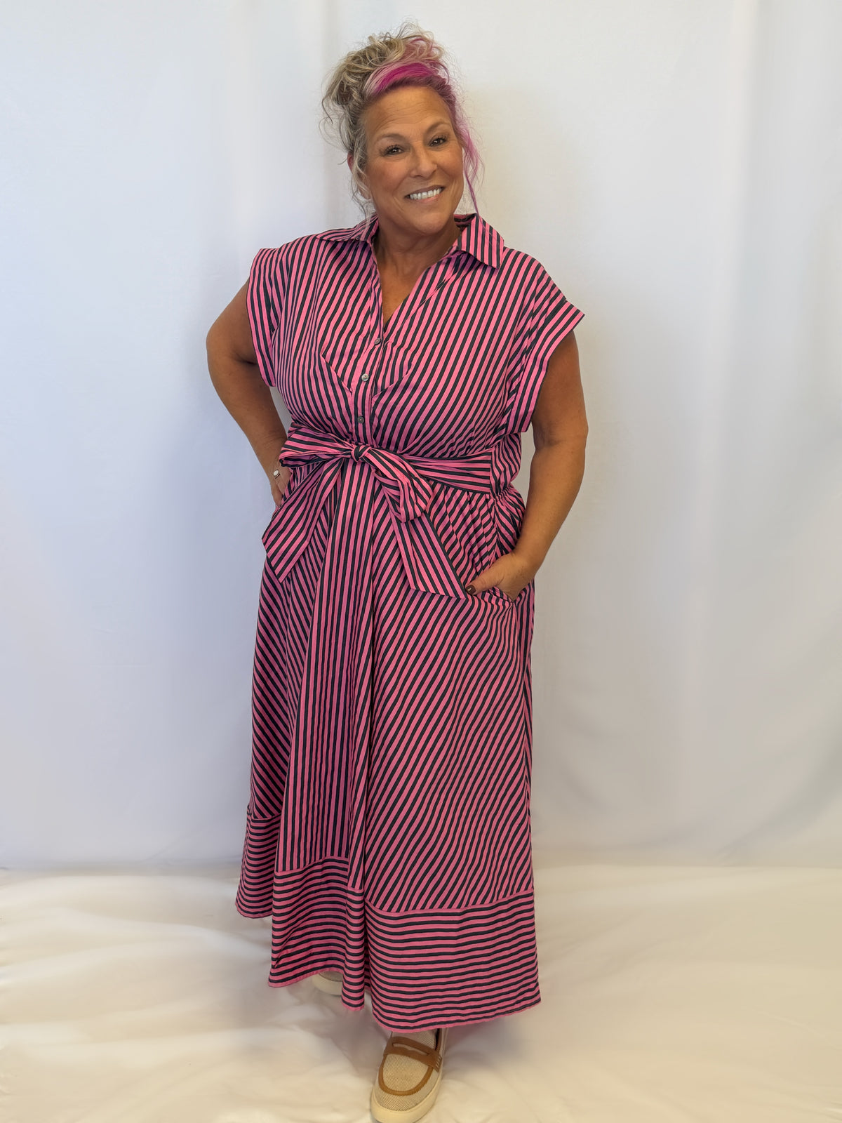 Pink Pine Dress