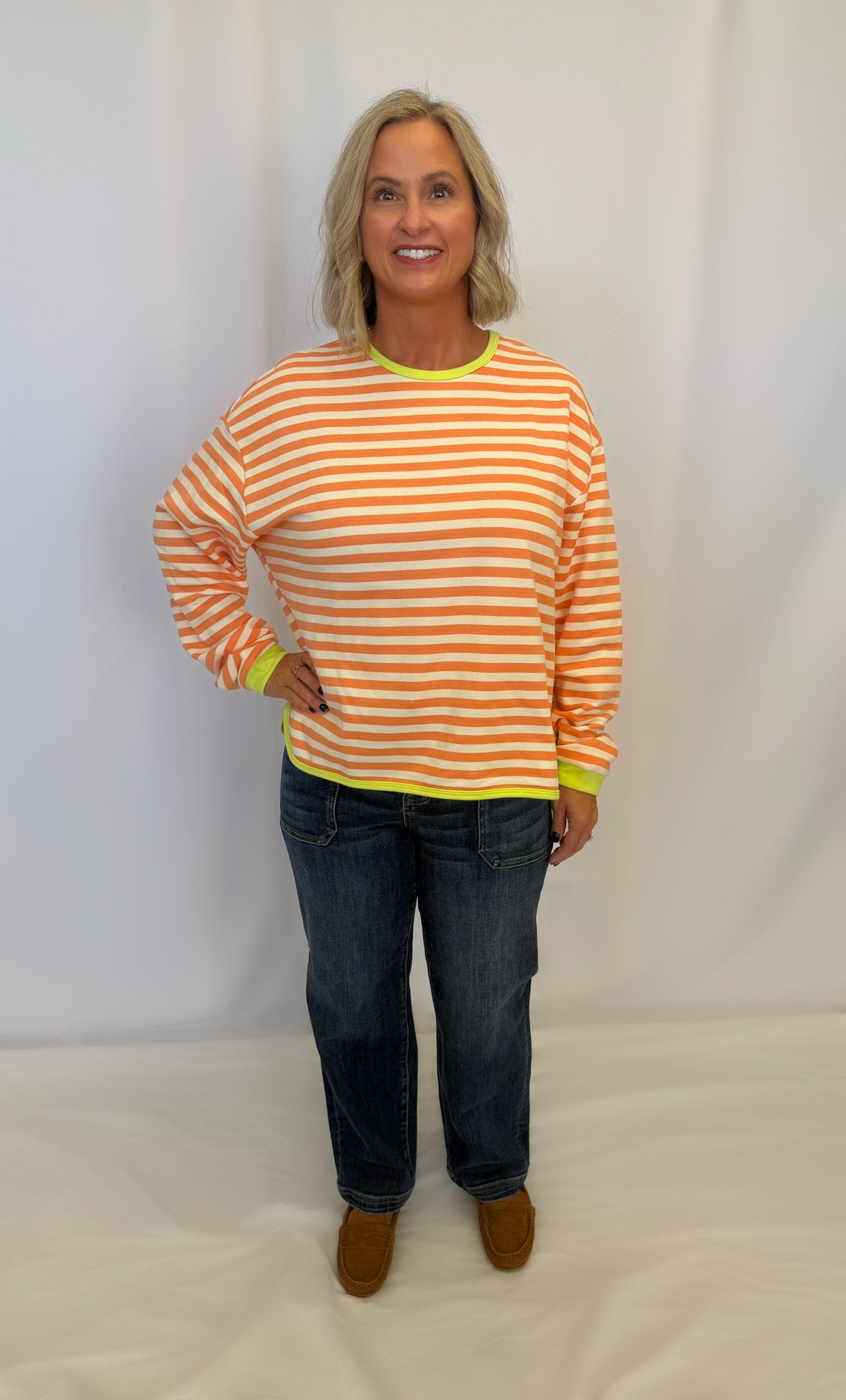 Melon & Cream Top