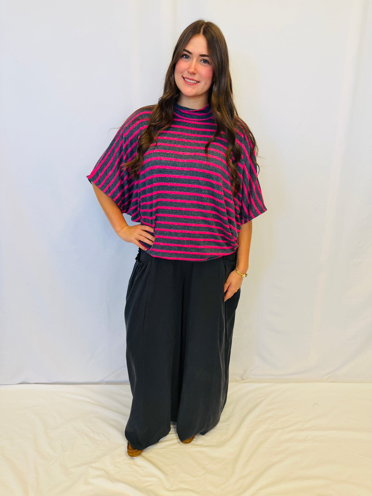 Flowy Wide Leg Pocket Pants