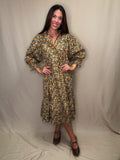 Maddie Brown Floral Dress