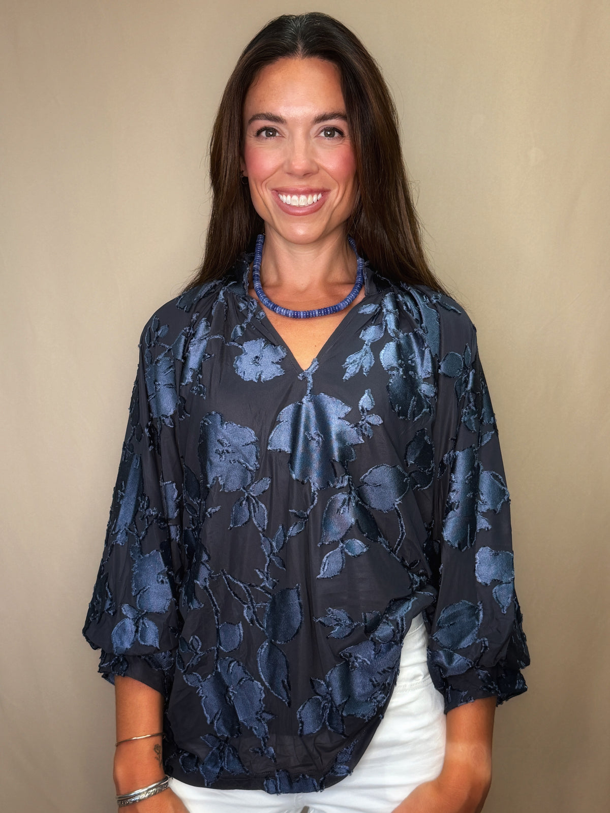 Midnight Garden Blouse