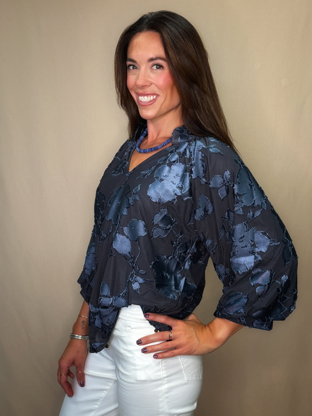 Midnight Garden Blouse