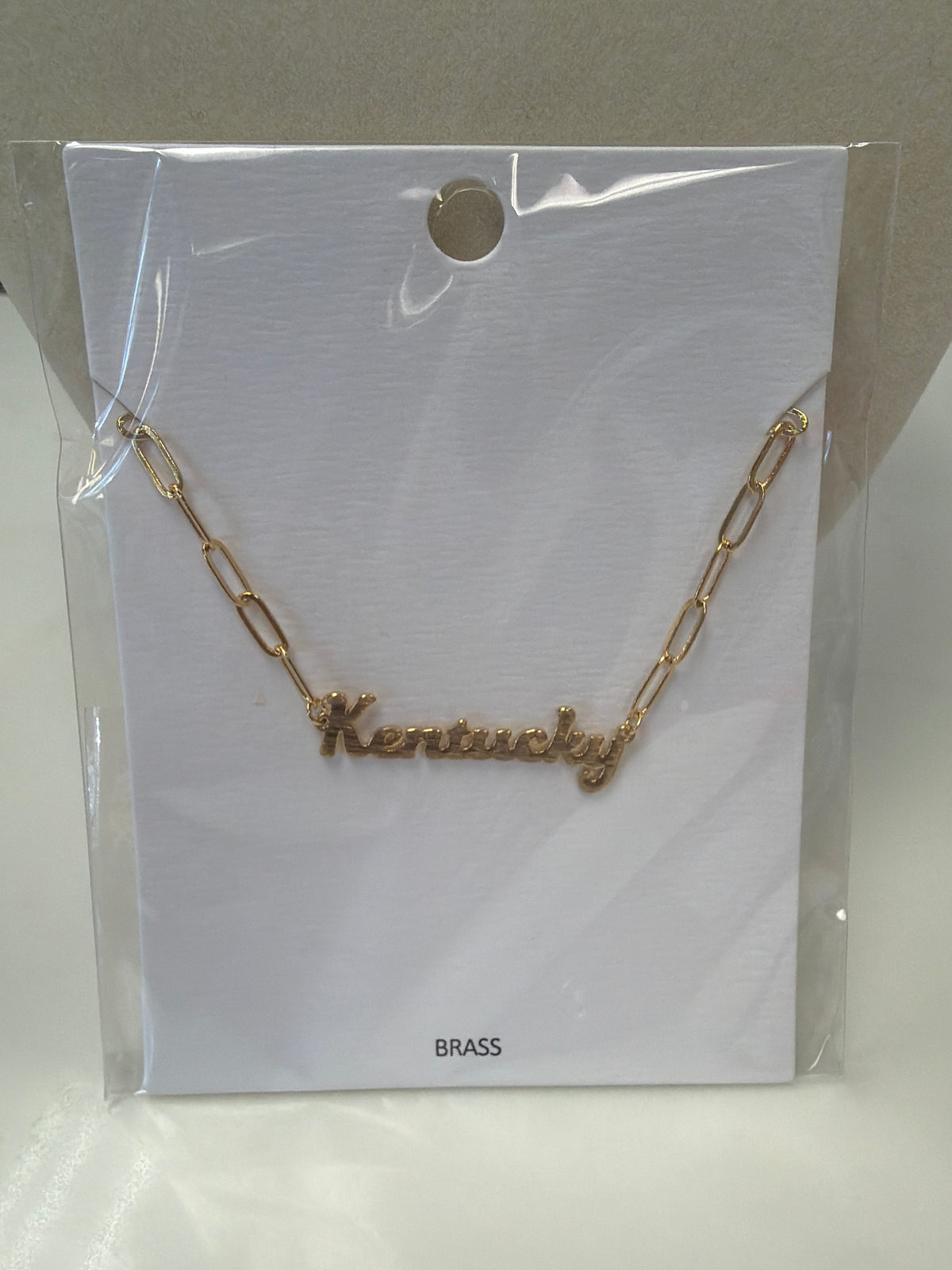 State Pendant Necklace - Kentucky